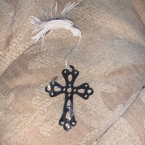 Silver cross bookmarks. Set of 15.